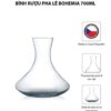 Bình rượu pha lê Bohemia 700ml 2 0022377 binh ruou pha le bohemia 700ml c5276143800448fc92302465552aa276 6 - Mua trực tiếp từ nhà máy - Thương hiệu toàn cầu, sản phẩm tốt nhất, danh mục lớn nhất Việt Nam, giá và chất lượng hàng đầu, dịch vụ uy tín đoạt giải Best Performance.