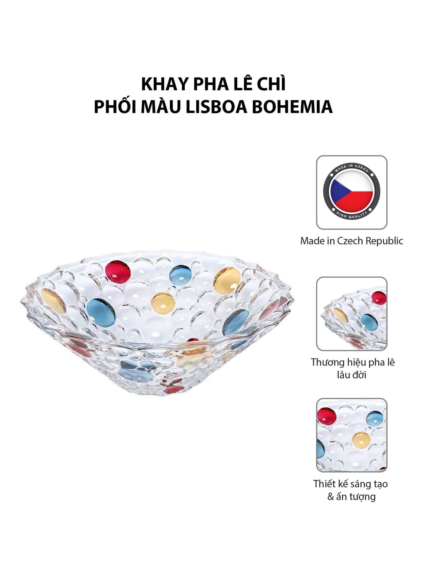 Khay pha lê chì phối màu Lisboa Bohemia 3 0022412 khay pha le chi phoi mau lisboa bohemia 117f3778423e4633af0d4d70a9c419d0 4 - Mua trực tiếp từ nhà máy - Thương hiệu toàn cầu, sản phẩm tốt nhất, danh mục lớn nhất Việt Nam, giá và chất lượng hàng đầu, dịch vụ uy tín đoạt giải Best Performance.