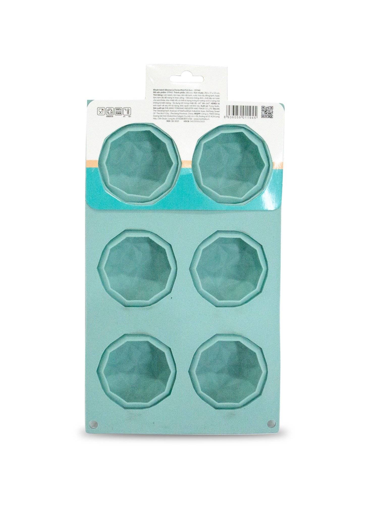 Khuôn bánh Silicone La Fonte 29.2x17x3.3cm - 011945 4 011945-1_6d5f26b69a3c4828a0a8b48dcf522902.jpg