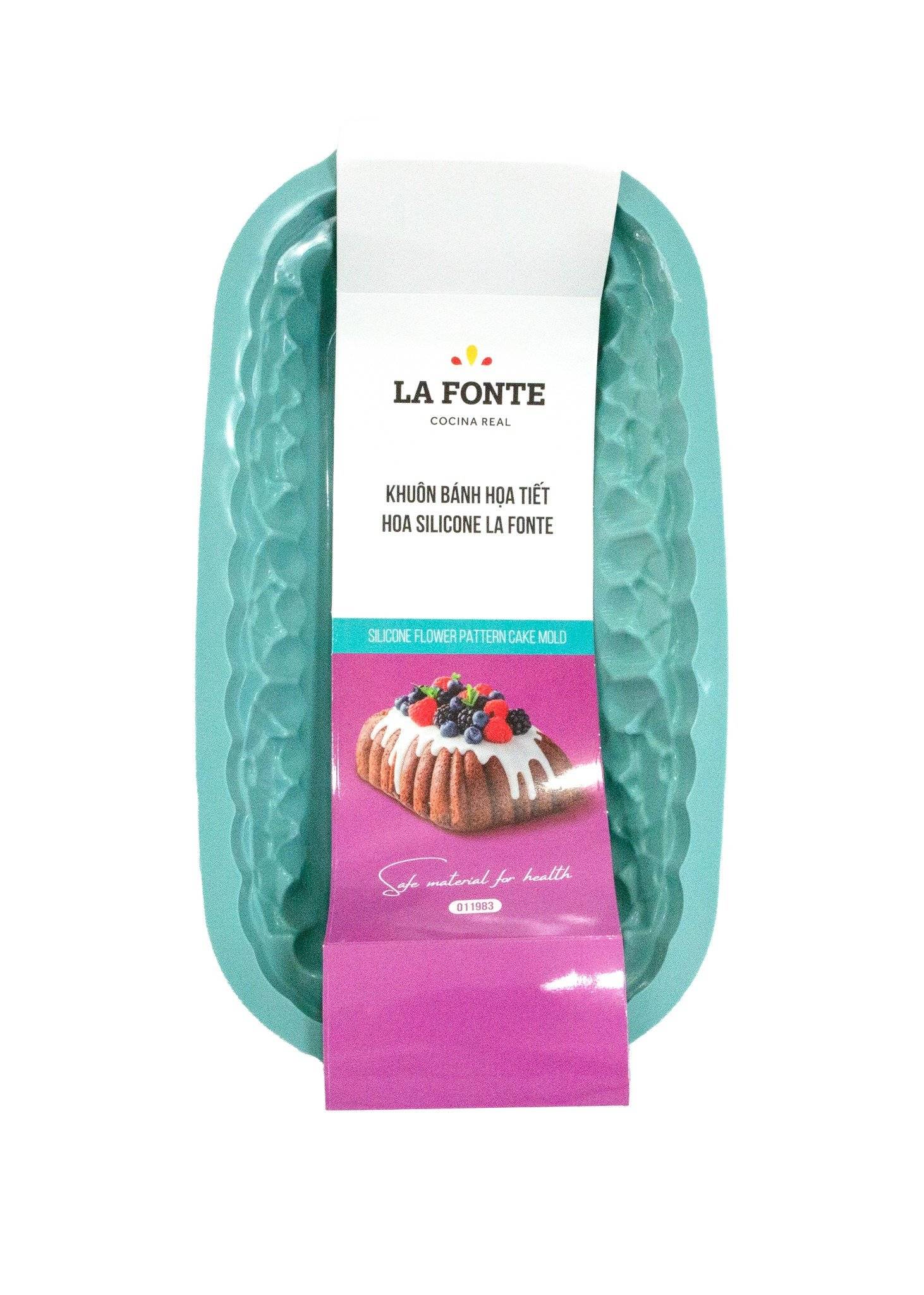 Khuôn bánh họa tiết hoa silicone La Fonte 32.7x17.6x6.5cm - 011983 3 011983 2 2ac7ae483fdd48a78c25fffa859cd670 4 - Mua trực tiếp từ nhà máy - Thương hiệu toàn cầu, sản phẩm tốt nhất, danh mục lớn nhất Việt Nam, giá và chất lượng hàng đầu, dịch vụ uy tín đoạt giải Best Performance.