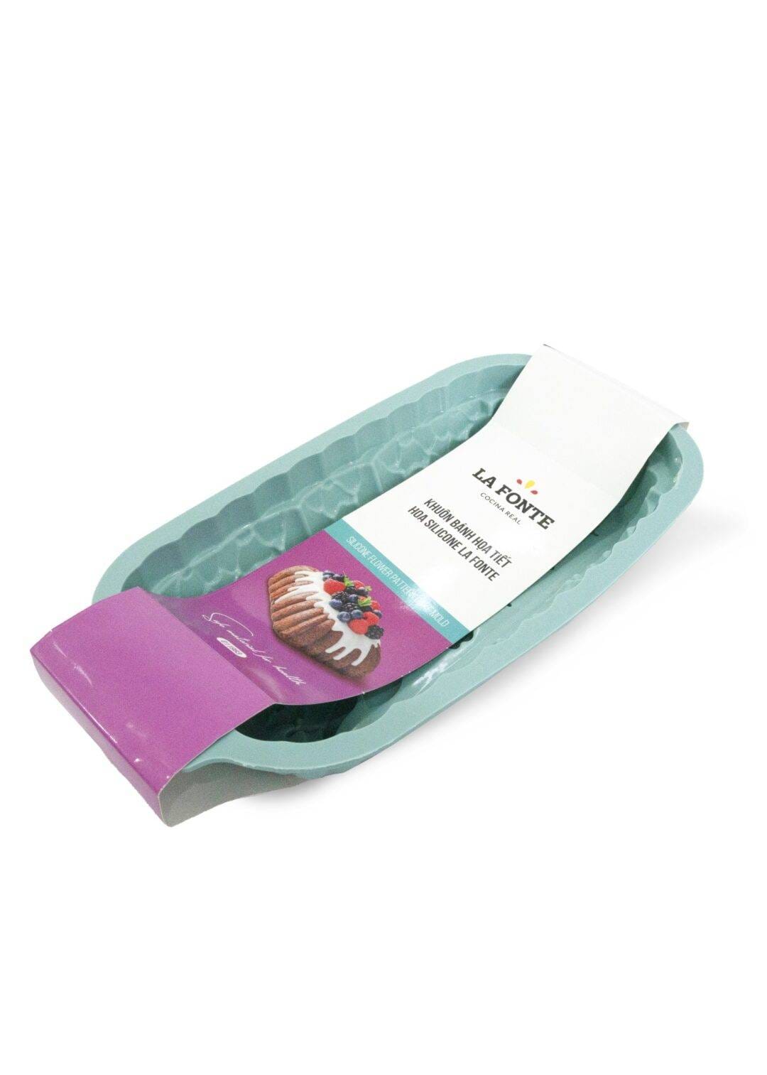 Khuôn bánh họa tiết hoa silicone La Fonte 32.7x17.6x6.5cm - 011983 6 011983_a6d03cbb96bc4066af2af6d6b97fb689.jpg