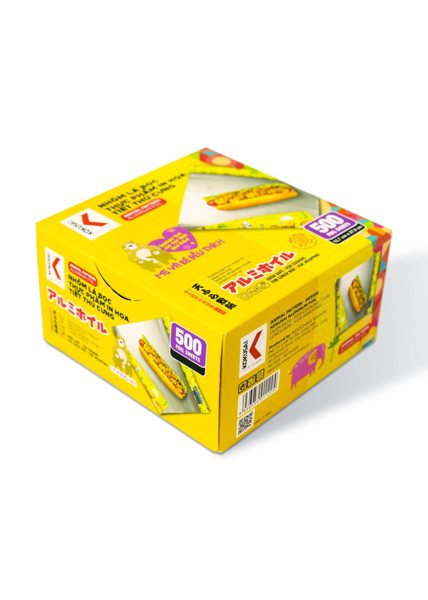 Nhôm lá bọc thực phẩm in họa tiết thú cưng KOKUSAI 12.7 cm x 27.9 cm - MNTP59011204 4 2 7c28e4cd6e8b46a5ab893c41cc707831 4 - Mua trực tiếp từ nhà máy - Thương hiệu toàn cầu, sản phẩm tốt nhất, danh mục lớn nhất Việt Nam, giá và chất lượng hàng đầu, dịch vụ uy tín đoạt giải Best Performance.