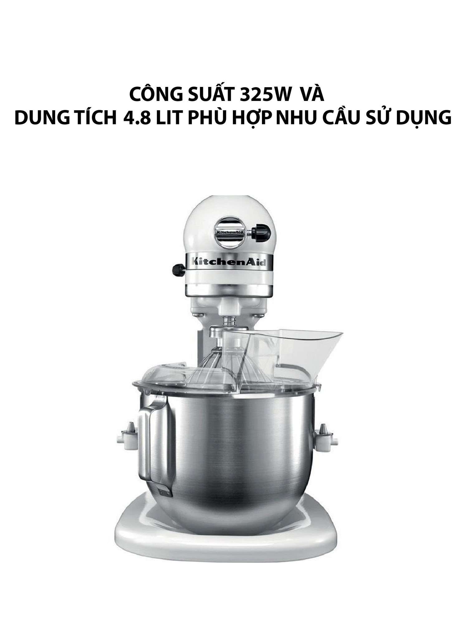 Máy trộn KitchenAid pro 220V-Màu trắng - 5KPM5EWH 5 5kpm5ewh img3 cf466e7af0824190ac74122ccdd2898a 3 - Mua trực tiếp từ nhà máy - Thương hiệu toàn cầu, sản phẩm tốt nhất, danh mục lớn nhất Việt Nam, giá và chất lượng hàng đầu, dịch vụ uy tín đoạt giải Best Performance.