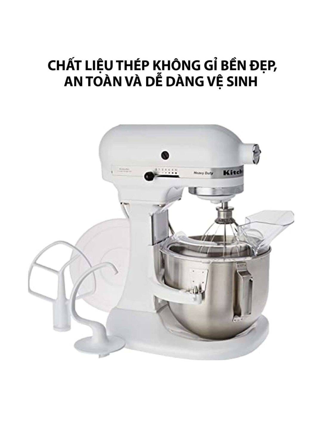 Máy trộn KitchenAid pro 220V-Màu trắng - 5KPM5EWH 9 5kpm5ewh img4 fee0baec993c42418012630bce2e2f43 3 - Mua trực tiếp từ nhà máy - Thương hiệu toàn cầu, sản phẩm tốt nhất, danh mục lớn nhất Việt Nam, giá và chất lượng hàng đầu, dịch vụ uy tín đoạt giải Best Performance.