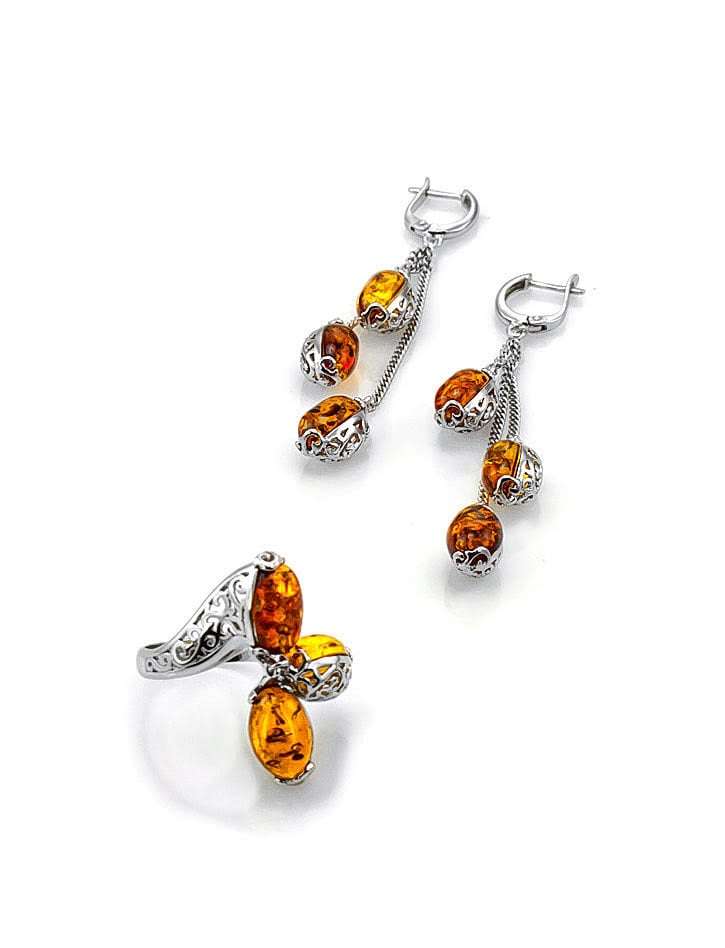 Nhẫn trang sức Amber Jewelry bạc 22K đính đá hổ phách màu cognac (Casablanca 15.5) phủ kim loại Rhodium - 606308098 6 606308098 img4 206fb7fdea7542c5b9e7415b36b24a05 4 - Mua trực tiếp từ nhà máy - Thương hiệu toàn cầu, sản phẩm tốt nhất, danh mục lớn nhất Việt Nam, giá và chất lượng hàng đầu, dịch vụ uy tín đoạt giải Best Performance.