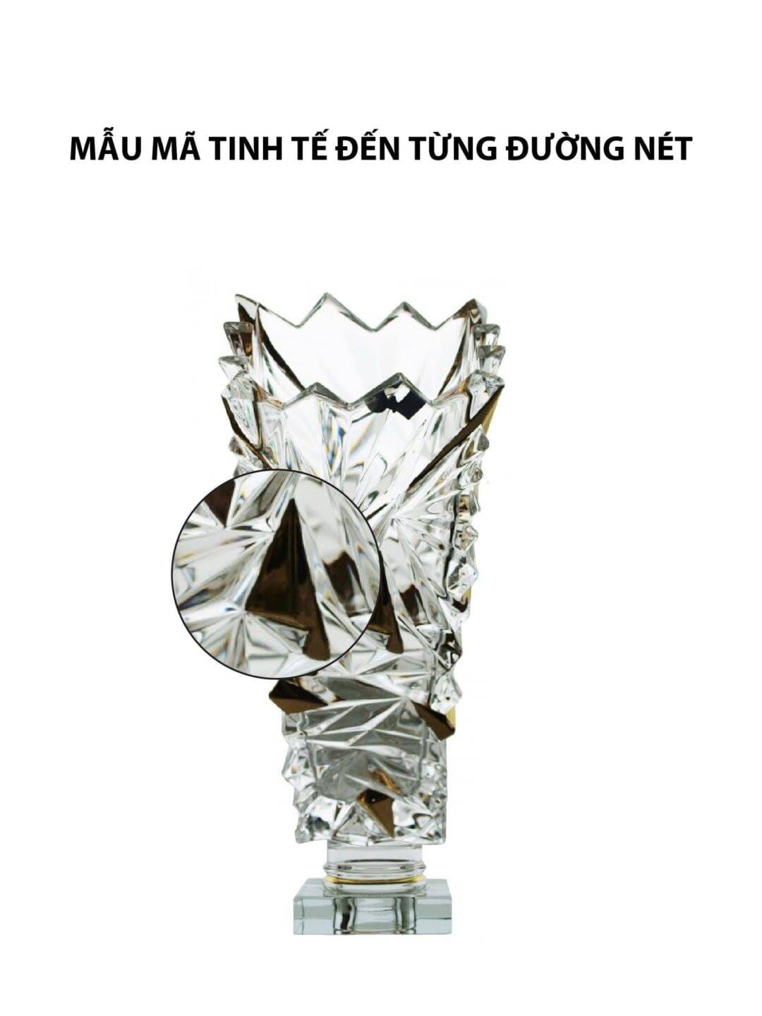 Bình hoa pha lê chì phủ vàng Glacier Bohemia 7 7989j70180j24380 img2 0fe3ae262f524f909be02276fc8a10d6 2 - Mua trực tiếp từ nhà máy - Thương hiệu toàn cầu, sản phẩm tốt nhất, danh mục lớn nhất Việt Nam, giá và chất lượng hàng đầu, dịch vụ uy tín đoạt giải Best Performance.