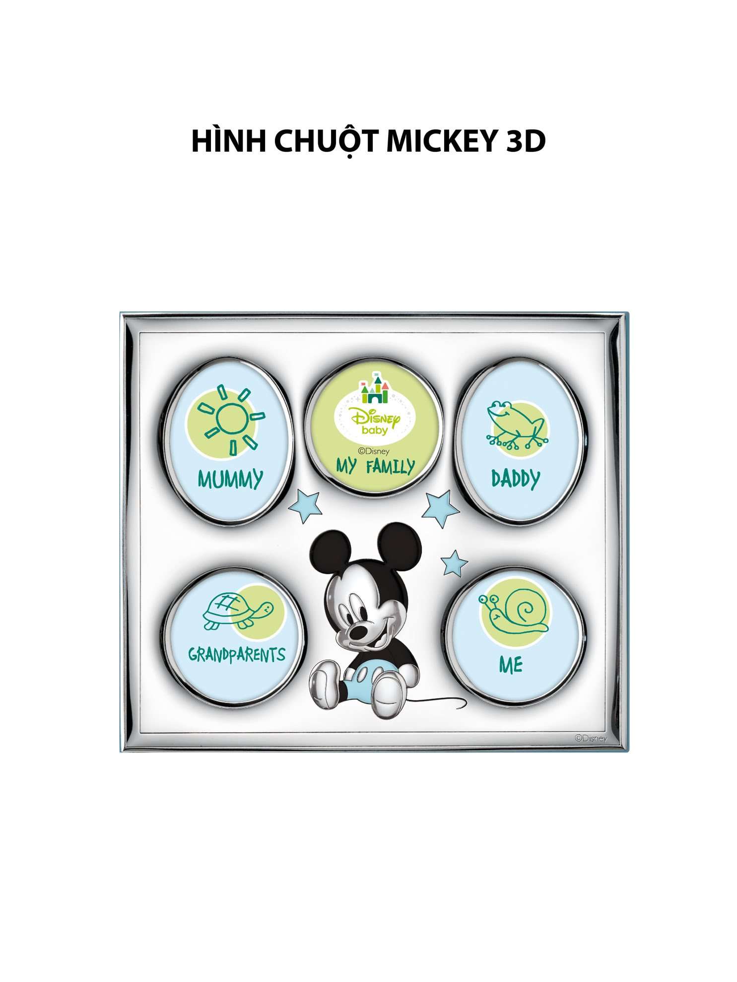 Khung ảnh chuột Mickey,kích thước 26x22 mạ bạc hiệu VALENTI - D1325LC 4 d1325lc img2 1d4faf2589c34da68126e10d08793838 2 - Mua trực tiếp từ nhà máy - Thương hiệu toàn cầu, sản phẩm tốt nhất, danh mục lớn nhất Việt Nam, giá và chất lượng hàng đầu, dịch vụ uy tín đoạt giải Best Performance.