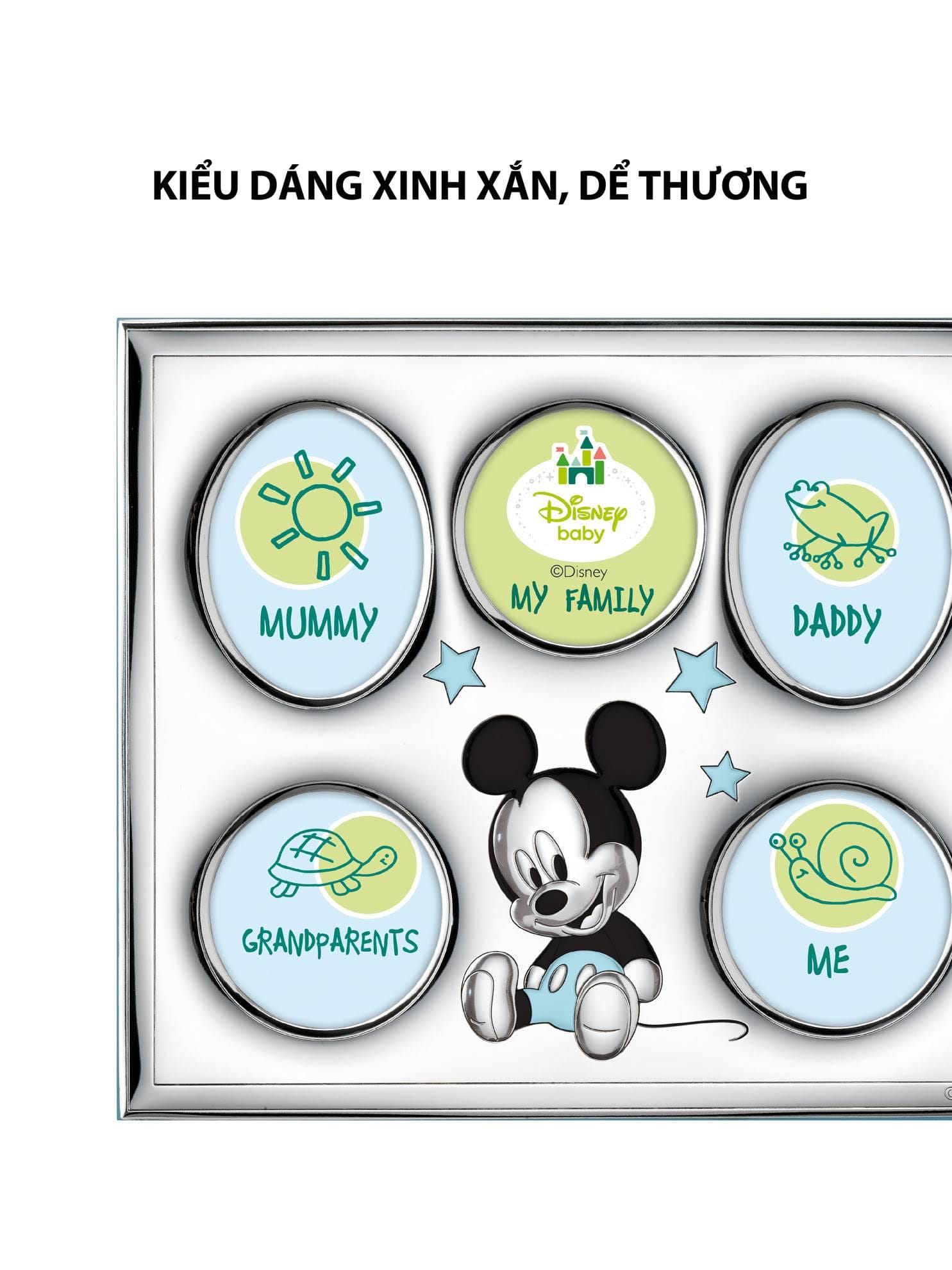 Khung ảnh chuột Mickey,kích thước 26x22 mạ bạc hiệu VALENTI - D1325LC 6 d1325lc img4 87304480895b4401822dd368ea59b73c 2 - Mua trực tiếp từ nhà máy - Thương hiệu toàn cầu, sản phẩm tốt nhất, danh mục lớn nhất Việt Nam, giá và chất lượng hàng đầu, dịch vụ uy tín đoạt giải Best Performance.