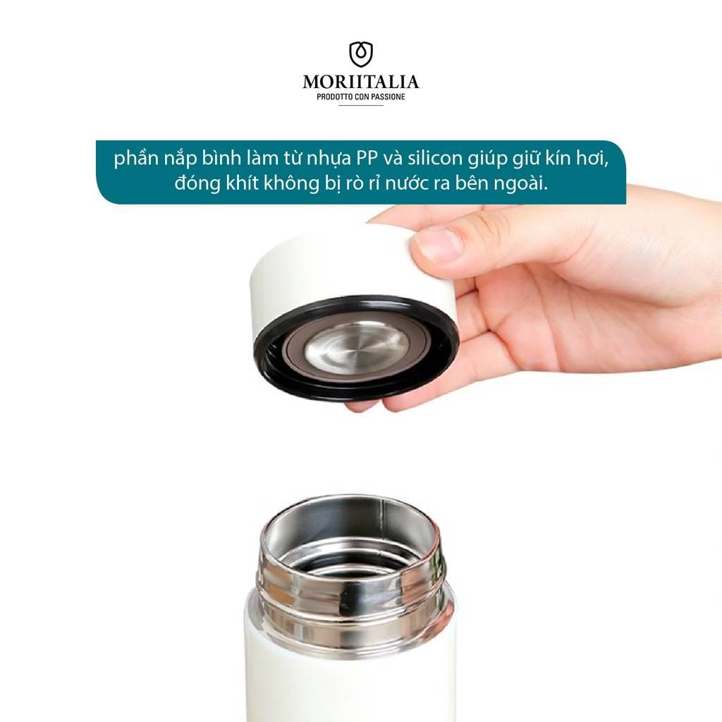 Bình giữ nhiệt chính hãng La Fonte 500ml Vacuum Flask 180749, Chất liệu thép không gỉ SUS304 - Chính hãng MORIITALIA 6 upload_35612853404943688f95029b422ee464.jpg