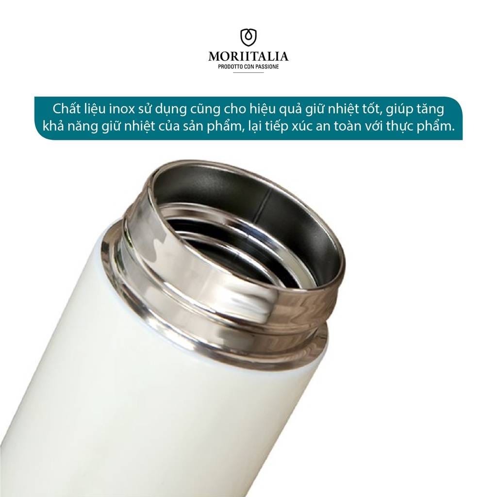 Bình giữ nhiệt chính hãng La Fonte 500ml Vacuum Flask 180749, Chất liệu thép không gỉ SUS304 - Chính hãng MORIITALIA 4 upload_6320e9a7b1cb4349a70f40ca127cffe5.jpg